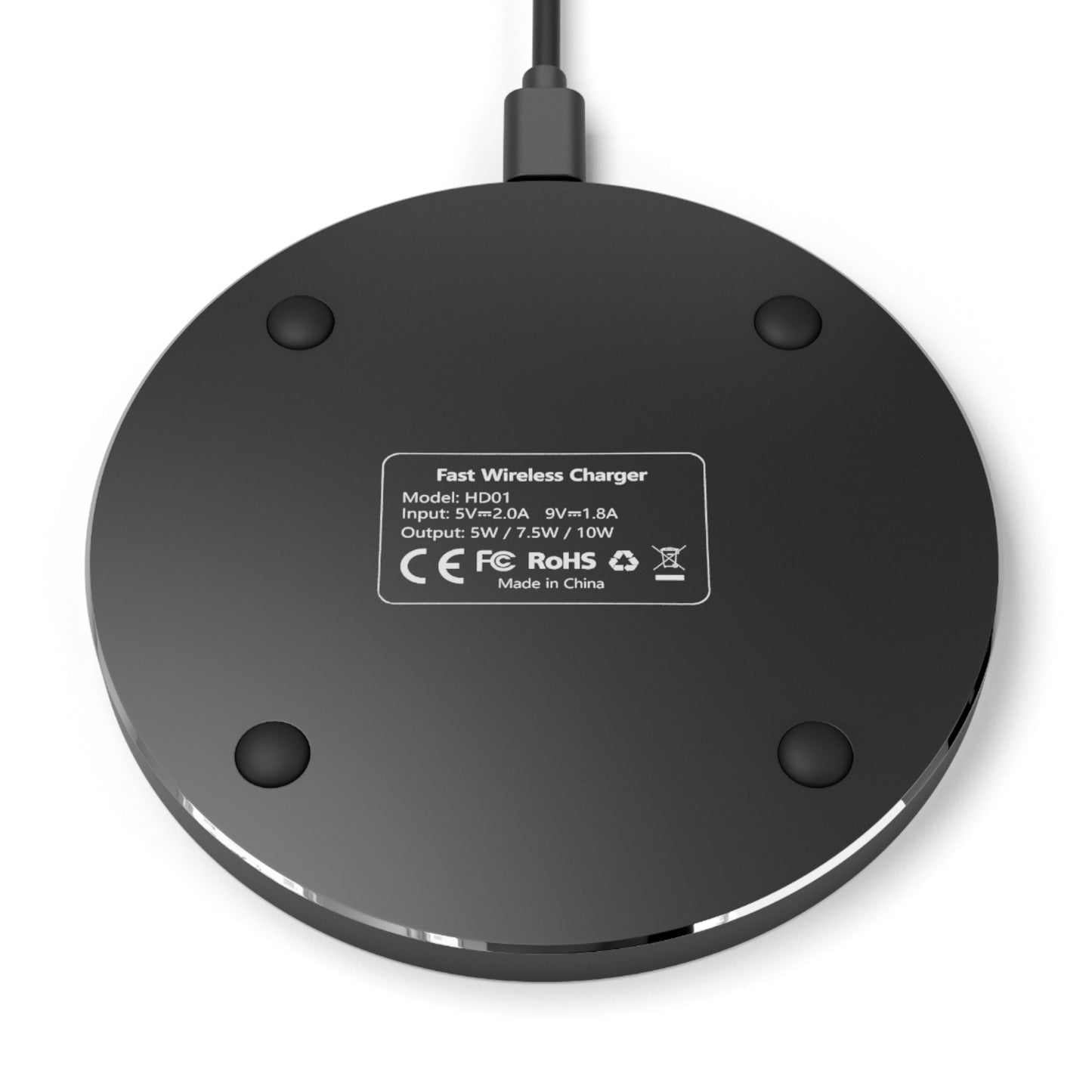 Nautical Anchor Wireless Charger - Fast Charging Pad for Home & Office